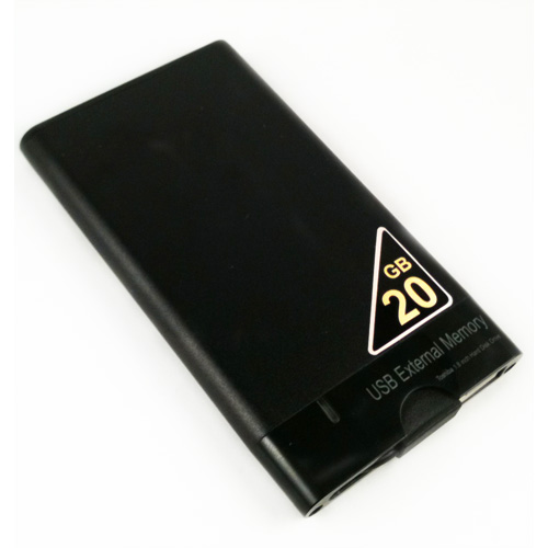 1.8 IDE Harddisk PowerOn 20GB Zwart