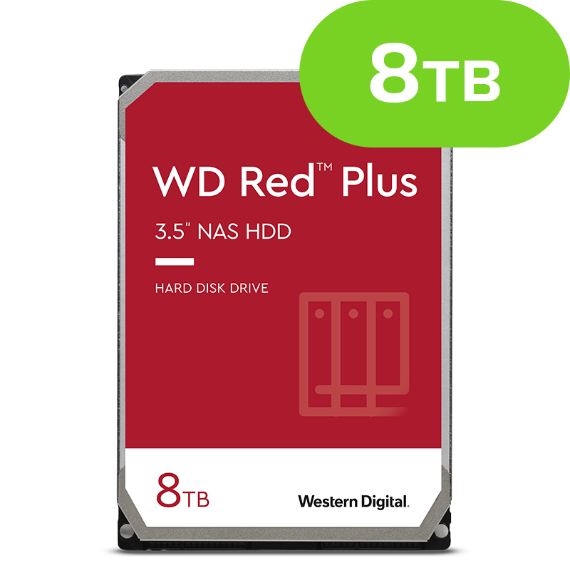 8TB WD RED Plus NAS WD80EFPX