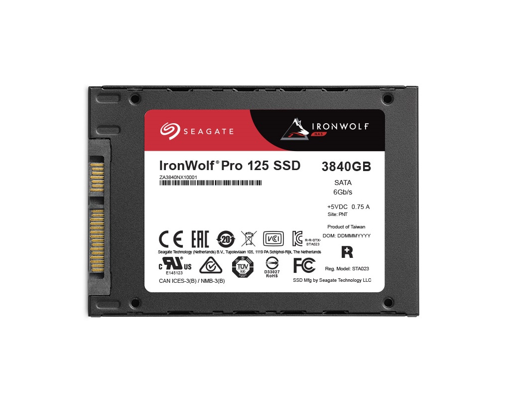 3840GB Seagate IronWolf Pro 125 SSD ZA3840NX1A001