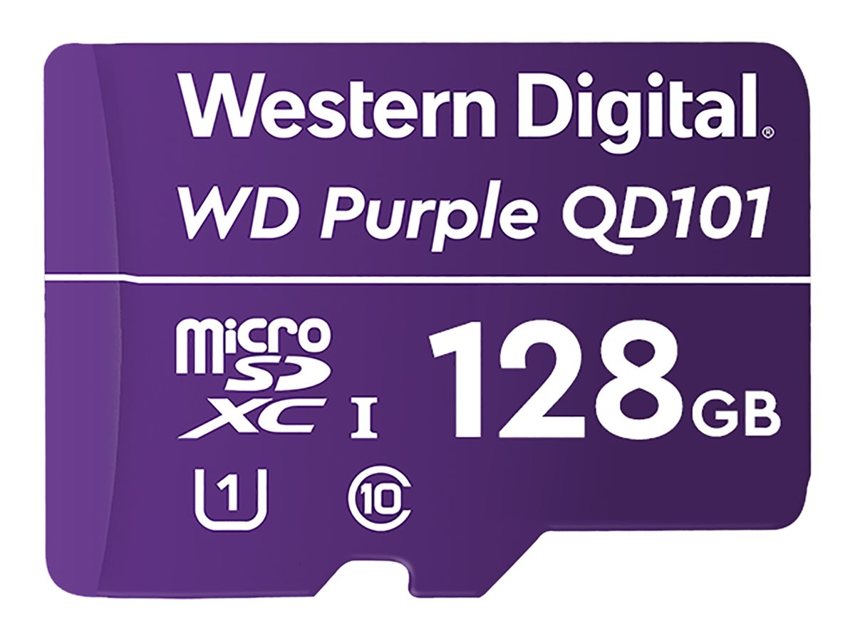 128GB WD Purple Surveillance microSDXC WDD128G1P0C