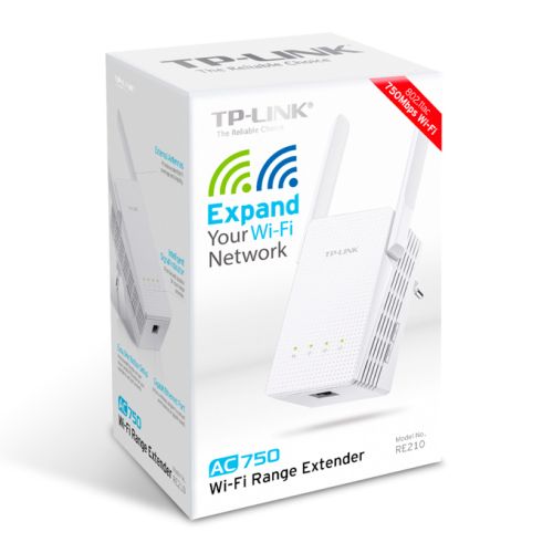 TP-LINK AC750 Wi-Fi Range Extender RE210