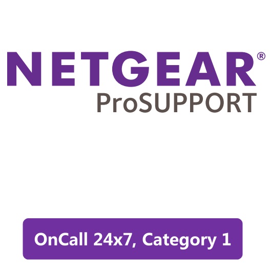 Netgear ProSupport OnCall 24x7 NBD Categorie 1 (5 jaar)