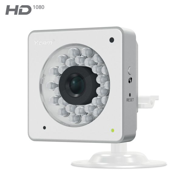 Y-Cam Cube HD 1080 White