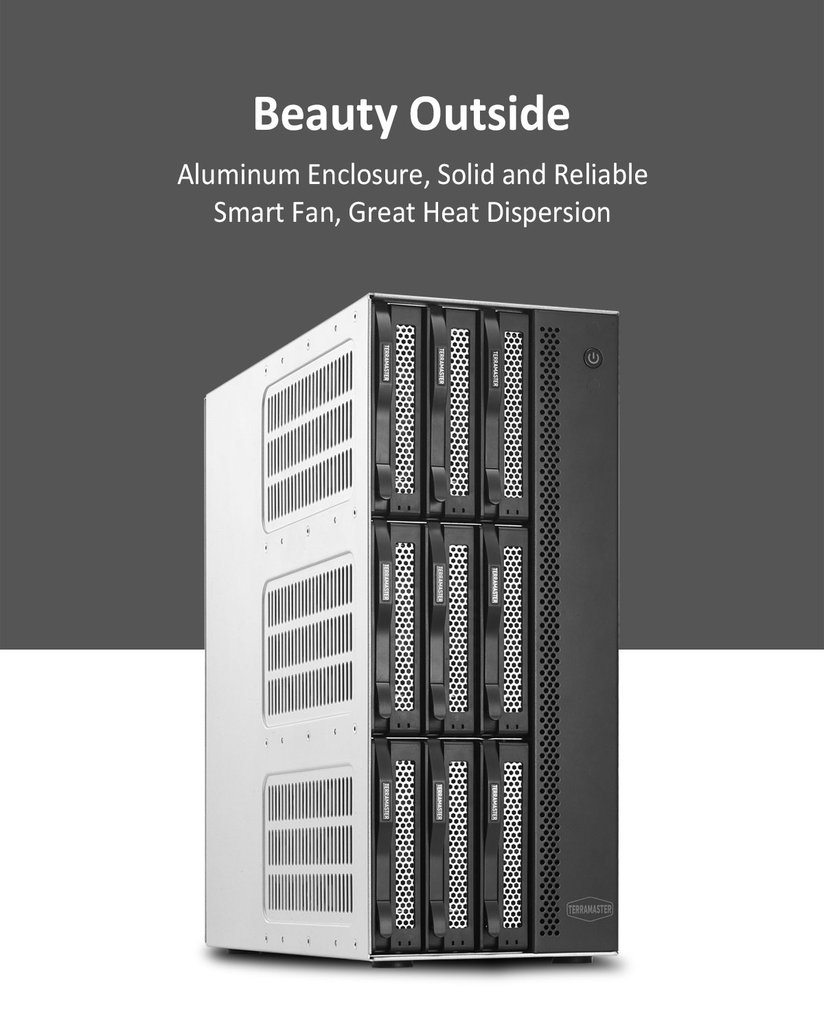 TerraMaster T9-423 9-bay SMB NAS 