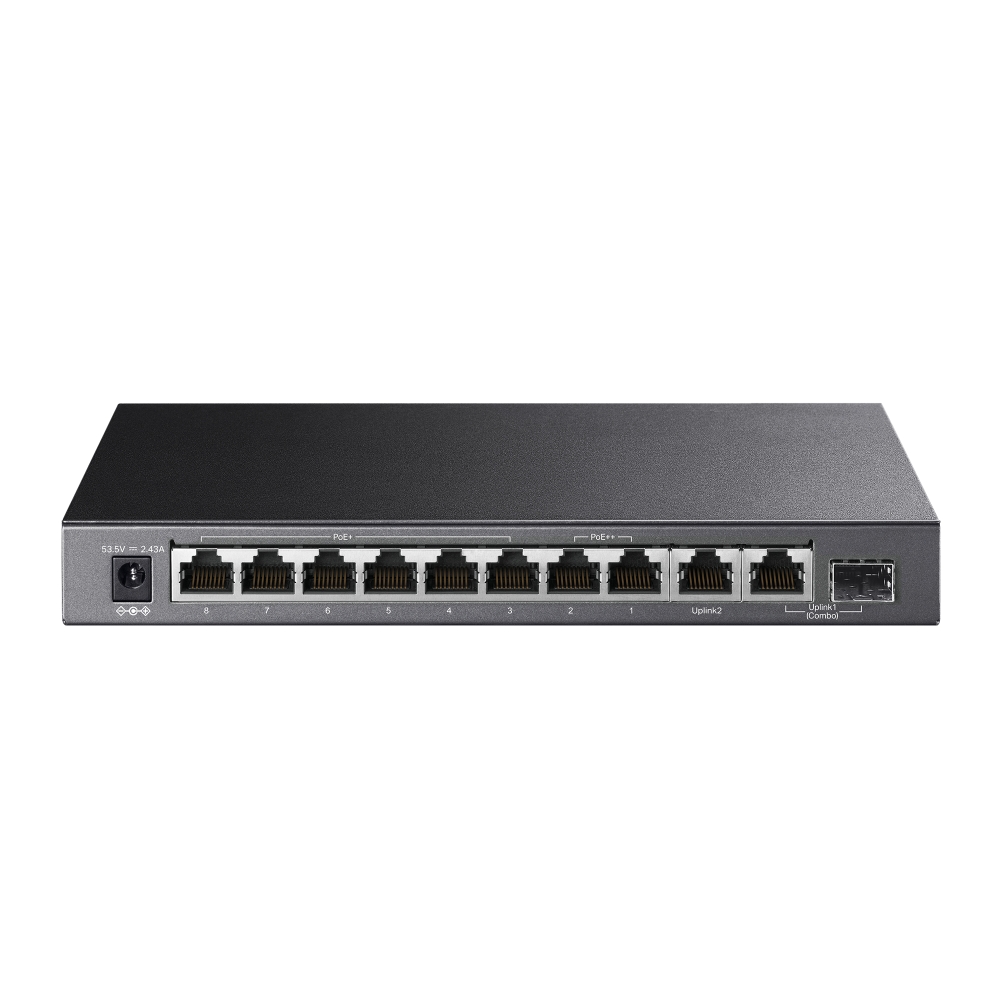 TP-Link 10-Port Gigabit Desktop Switch TL-SG1210PP