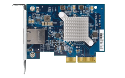 QNAP Single-port (10Gbase-T) 10GbE network expansion card