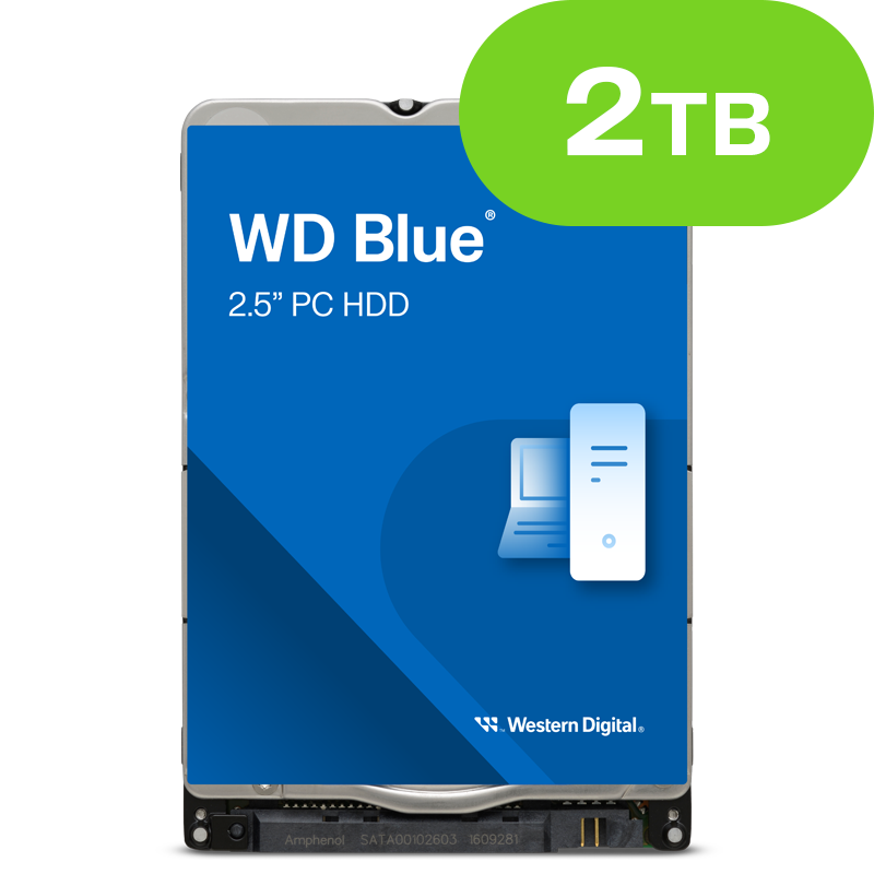 2TB WD Blue Desktop WD20SPZX