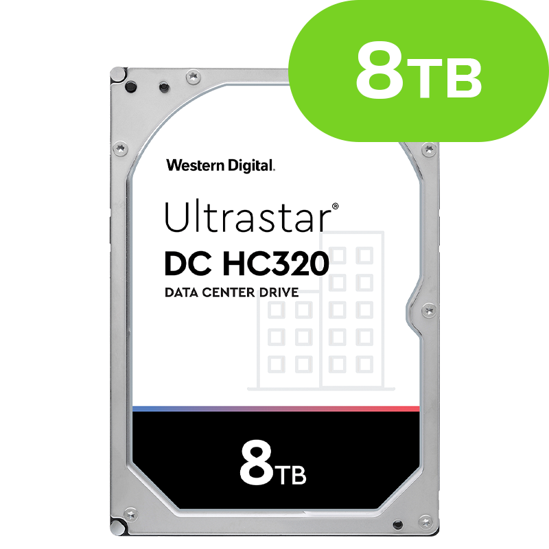 8TB Western Digital Ultrastar DC HC320 (SATA 6Gb/s) HUS728T8TALE6L4