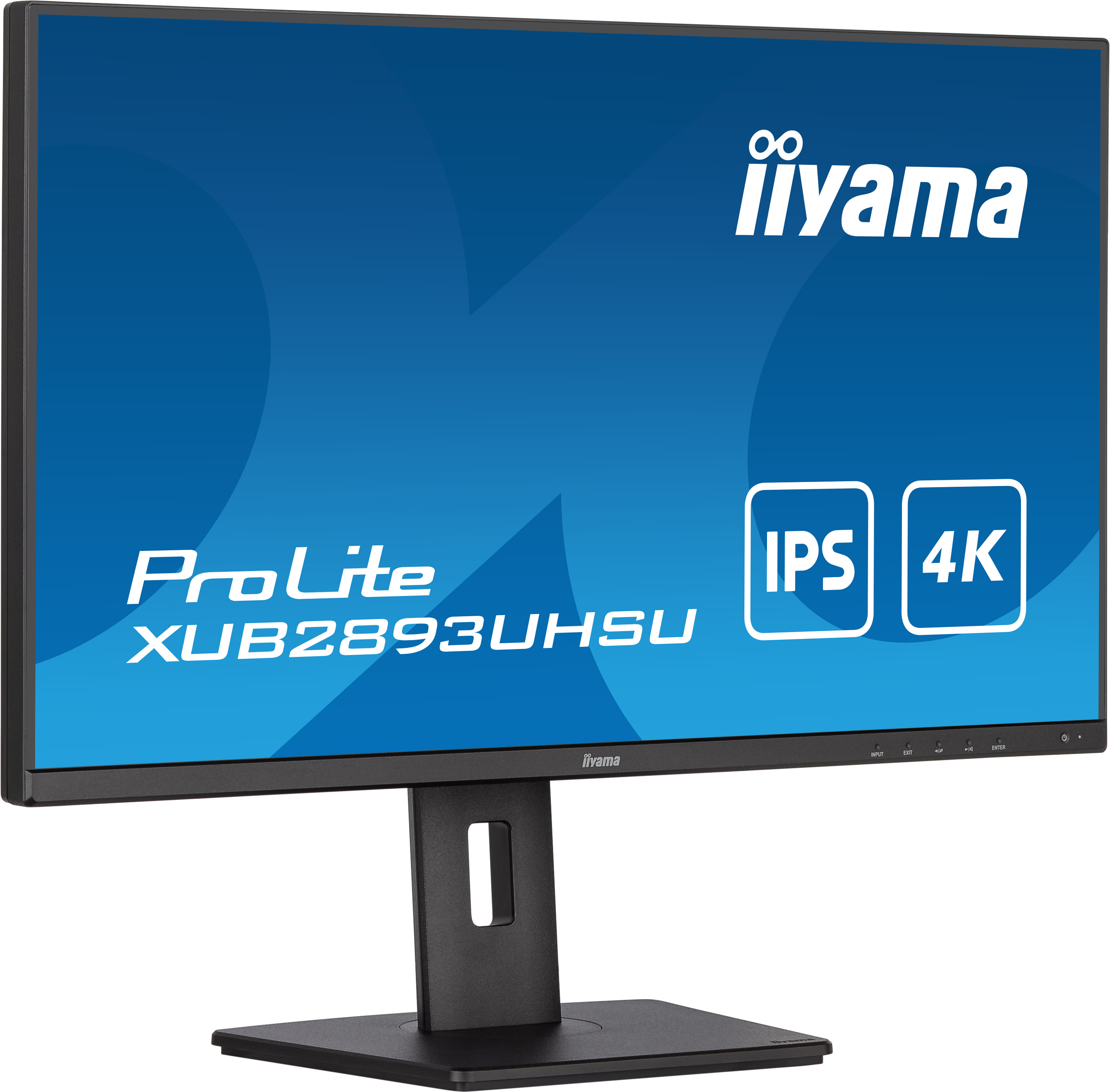 iiyama ProLite XUB2893UHSU-B5 28 IPS met 4K zwart monitor