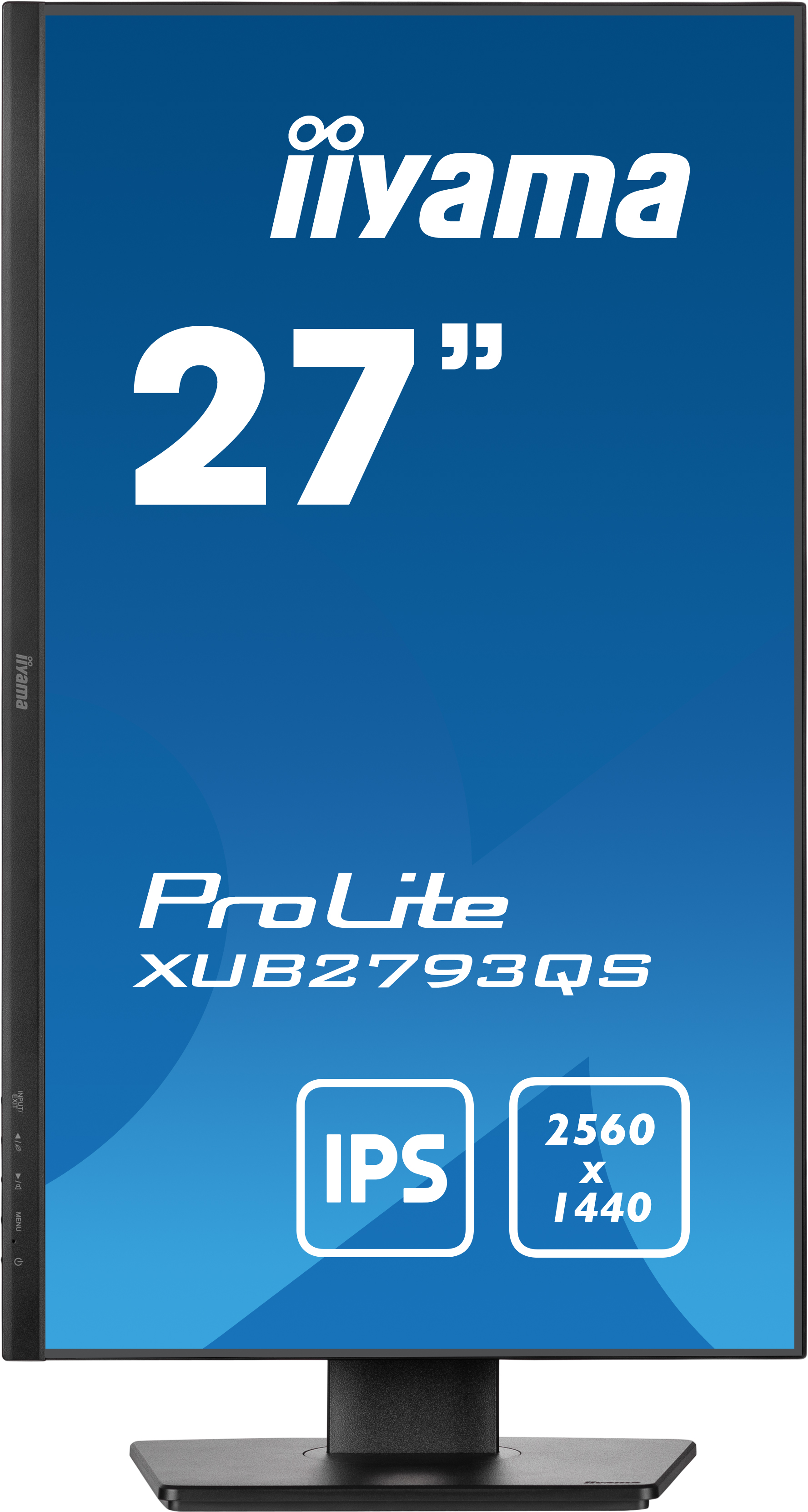 iiyama ProLite XUB2793QS-B1 27” WQHD met IPS-paneel zwart monitor