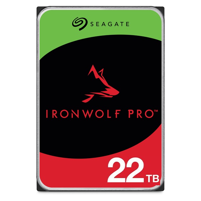 22TB Seagate Guardian IronWolf Pro NAS 3.5 inch ST22000NT001