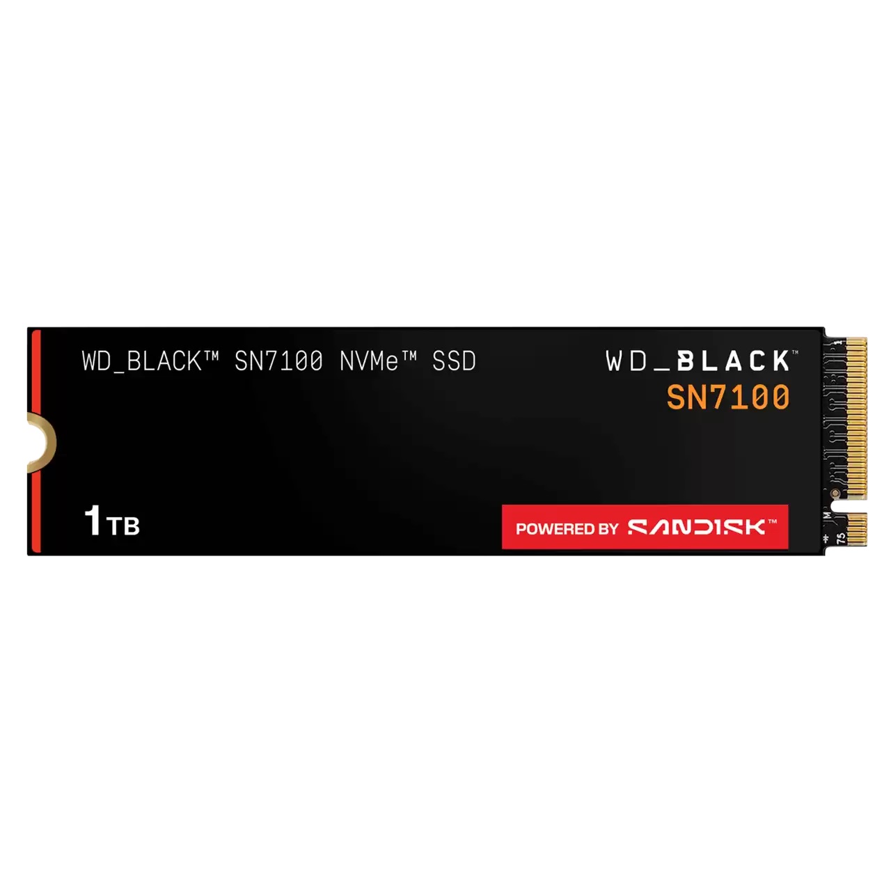 WD Black SN7100 NVMe SSD 1TB M.2 2280 WDS100T4X0E-00CJA0