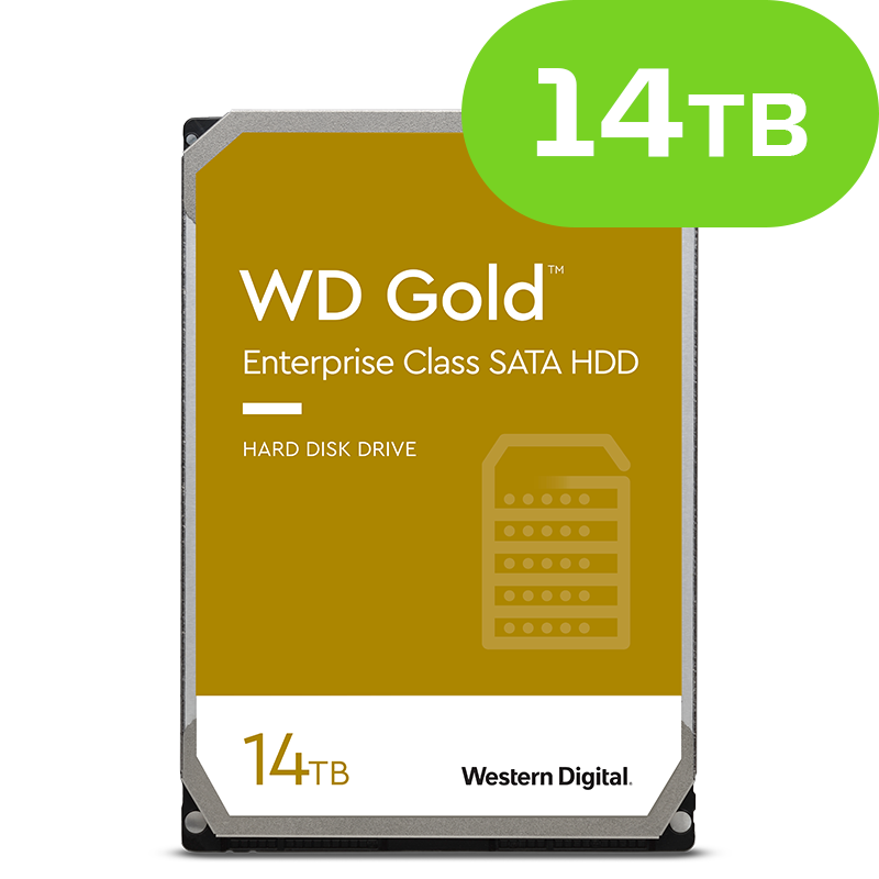 14TB WD Gold Enterprise WD141KRYZ