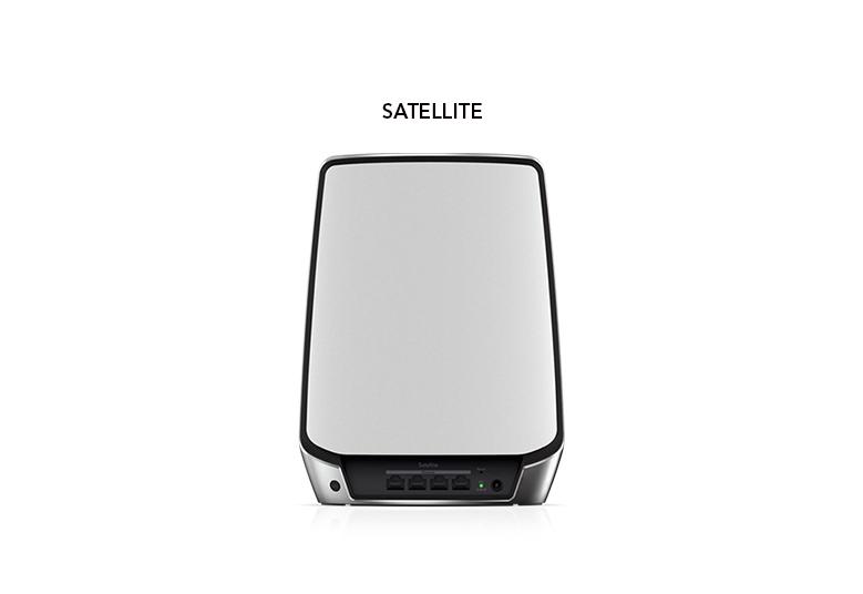 Netgear Orbi 4 poorten 1GbE Wi-Fi 6 2.4 GHz, 5 GHz desktop RBS850-100EUS