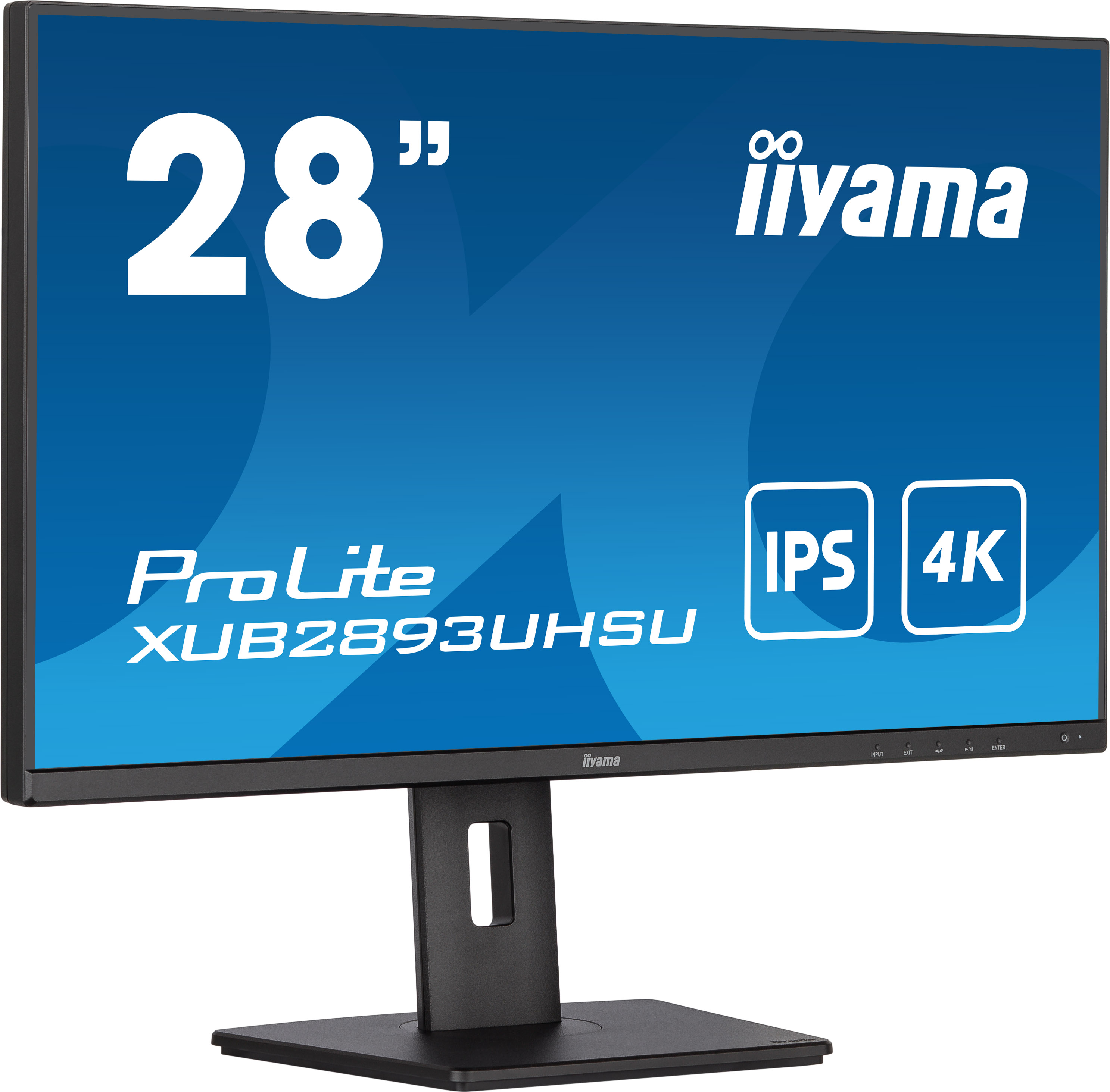 iiyama ProLite XUB2893UHSU-B5 28 IPS met 4K zwart monitor