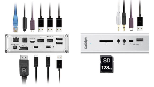 Caldigit TS3 Plus Thunderbolt station 3 Silver