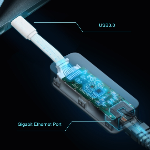 TP-Link USB Type-C to RJ45 Gigabit Ethernet Network Adapter UE300C