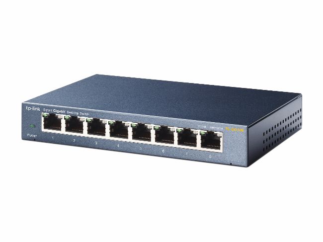 TP-LINK 8-port Desktop Gigabit Switch TL-SG108