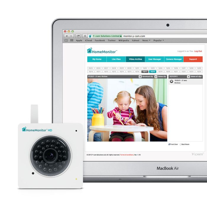 Y-Cam HomeMonitor Indoor HD