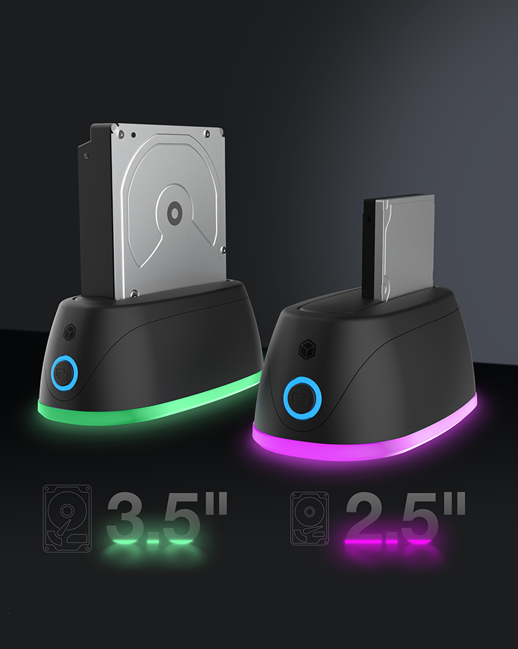 ICY BOX DockingStation for 1x HDD/SSD IB-1124L-C3