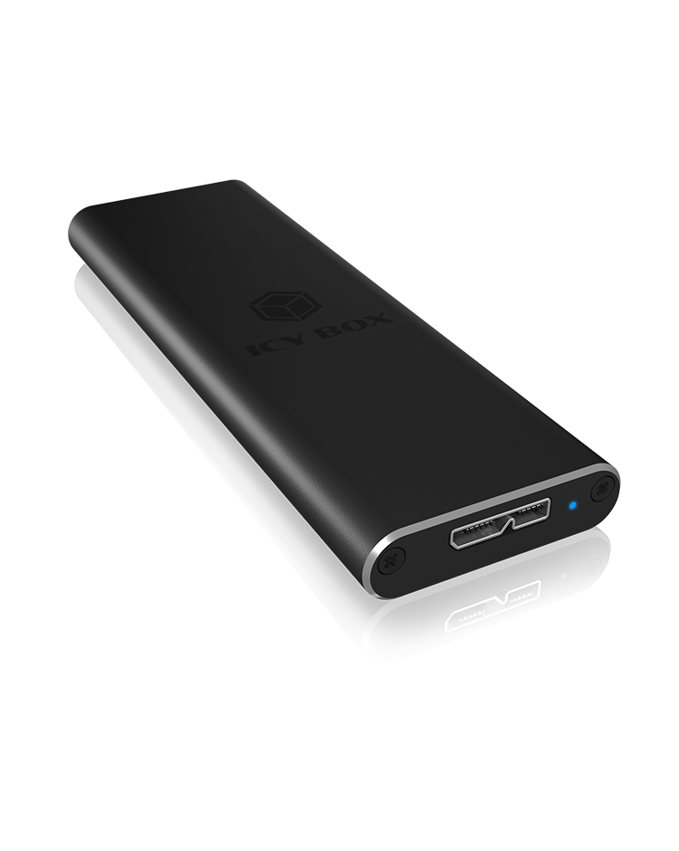 ICY BOX  Behuizing voor 1x M.2 SSD IB-183M2
