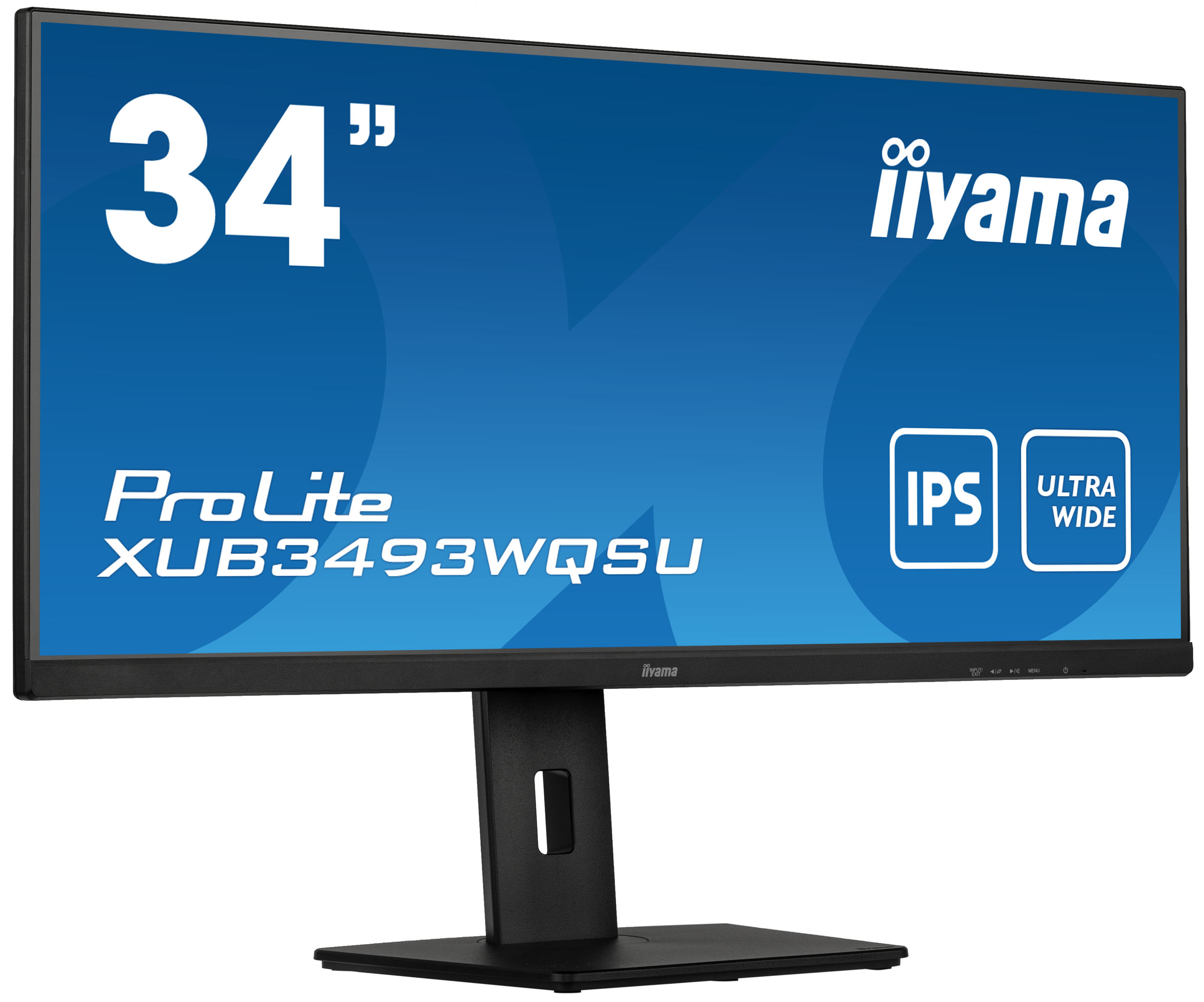 iiyama ProLite XUB3493WQSU-B5 34” IPS ultra breed scherm zwart monitor