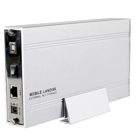 Fantec LD-M35NU2-2: 3.5 LAN HDD Enclosure