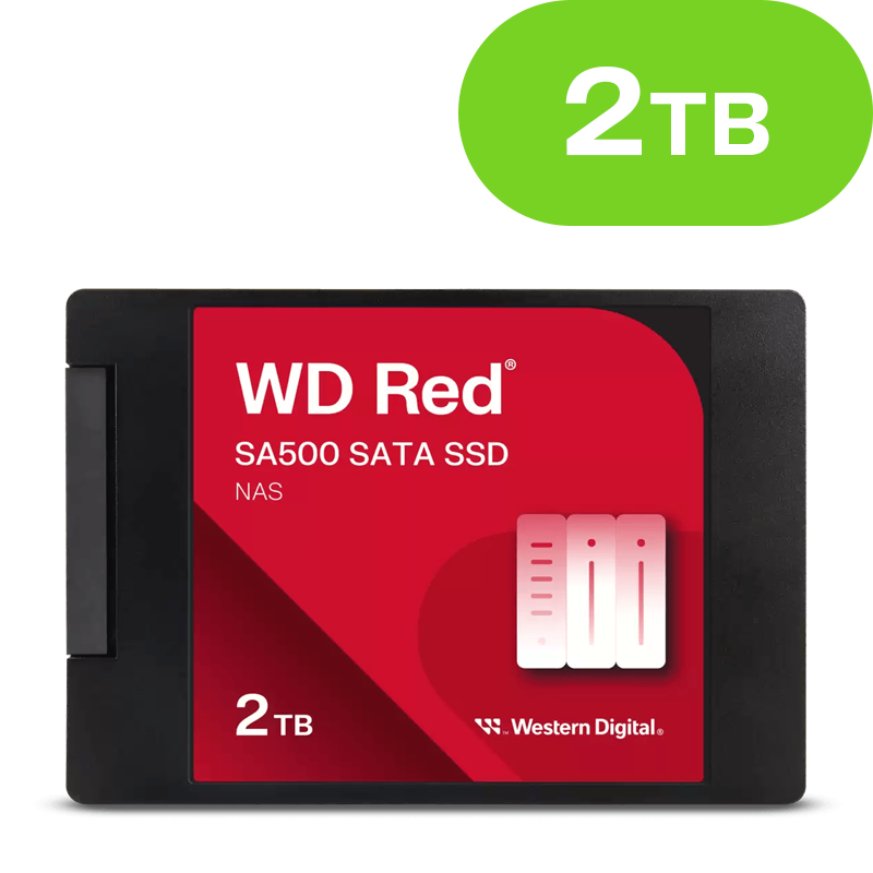 2TB WD RED SA500 NAS 2.5 inch SATA WDS200T2R0A