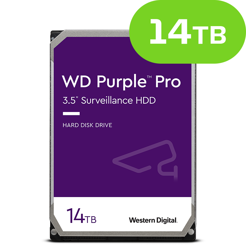 14TB WD Purple Pro Surveillance WD142PURP