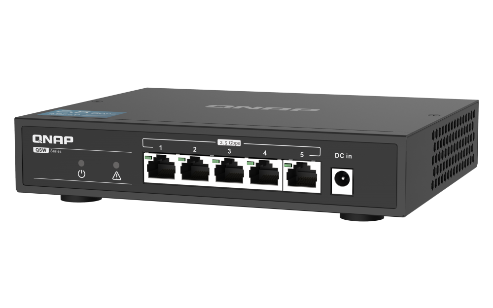QNAP QSW-1105-5T (5x 2.5GbE switch)