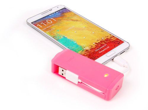 iWalk 2600mAh micro USB Connector LB001M-006A Pink