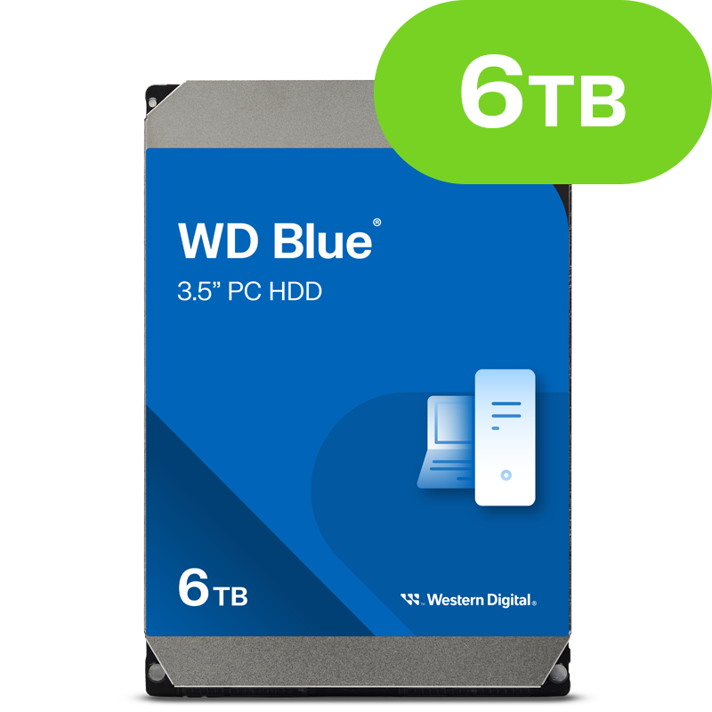 6TB Western Digital BLUE WD60EZAX