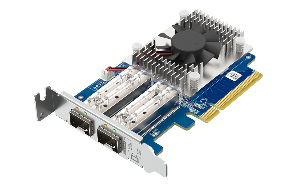 QNAP QXG-10G2SF-NXE Dual-port SFP+ 10GbE network expansion card