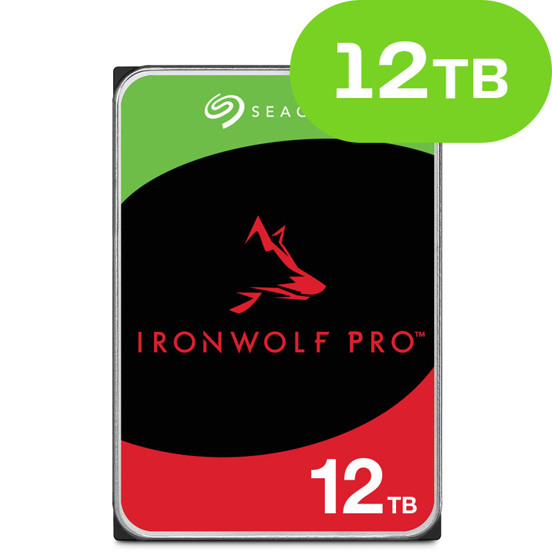 12TB Seagate Guardian IronWolf Pro NAS ST12000NT001