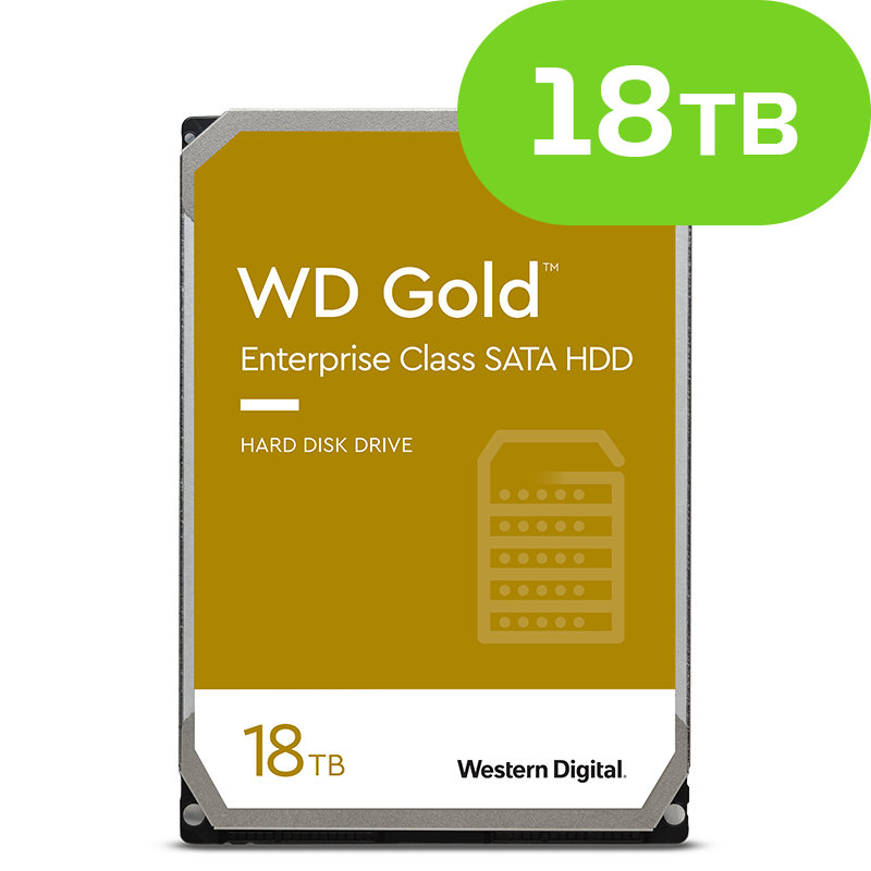 18TB WD Gold WD181KRYZ