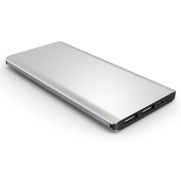 iWalk Chic 10000mAh Dual USB Powerbank Zilver