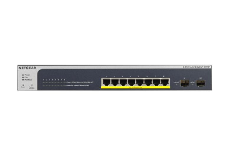 Netgear L3 8x PoE+ + 2xSFP smart switch GS510TPP-100EUS