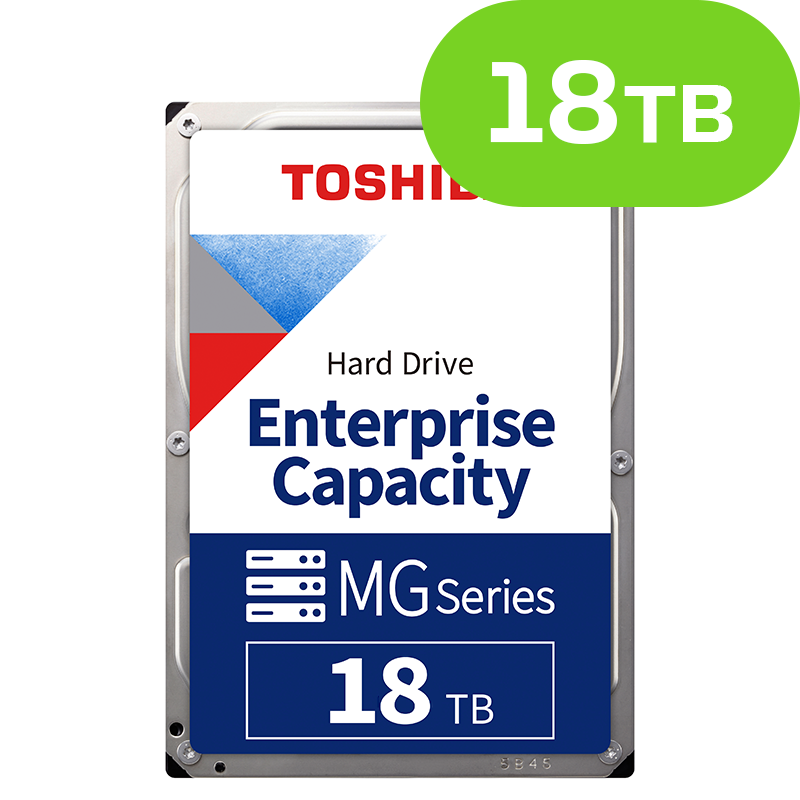 18TB Toshiba Enterprise MG09ACA18TE