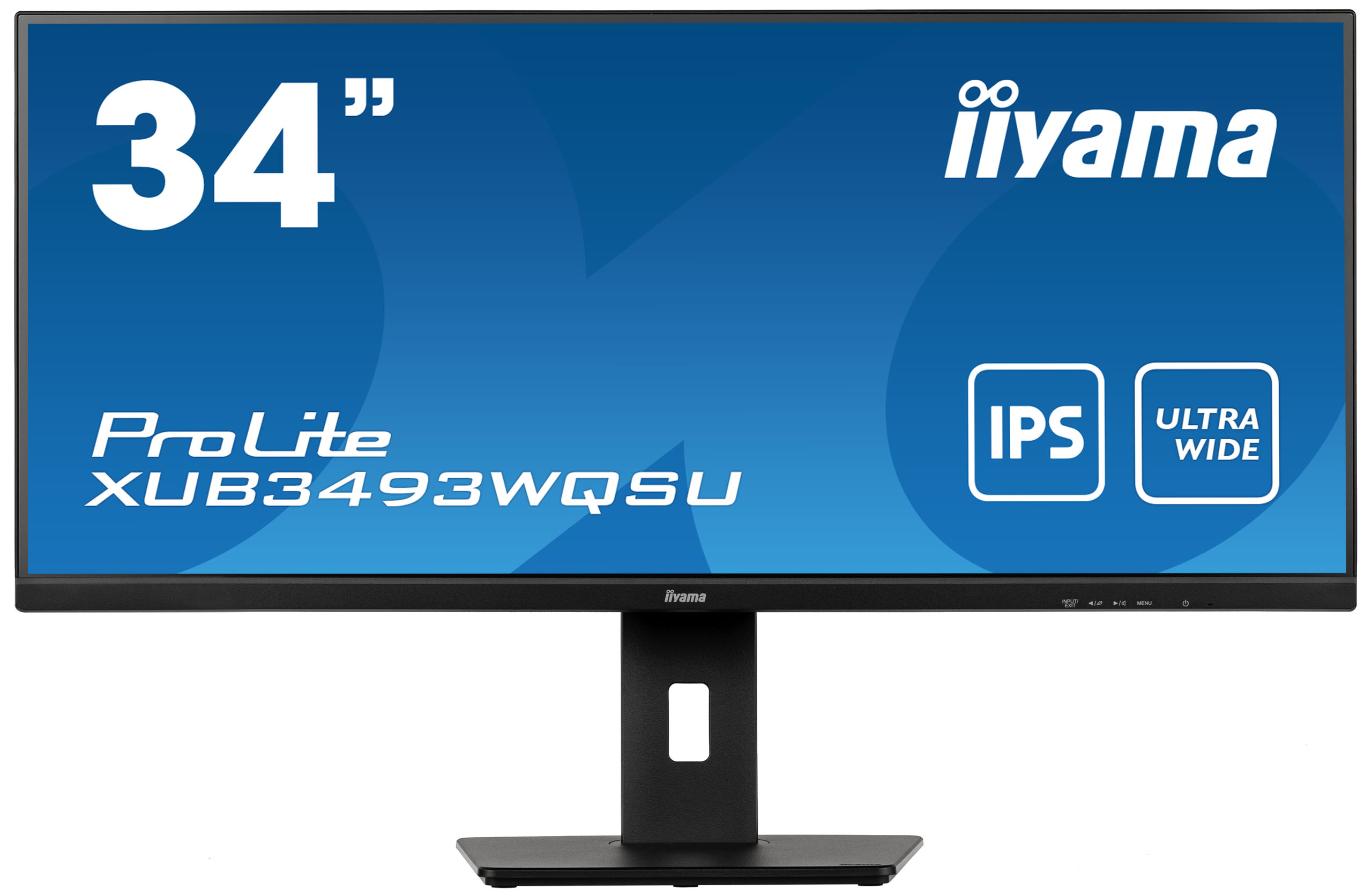 iiyama ProLite XUB3493WQSU-B5 34” IPS ultra breed scherm zwart monitor