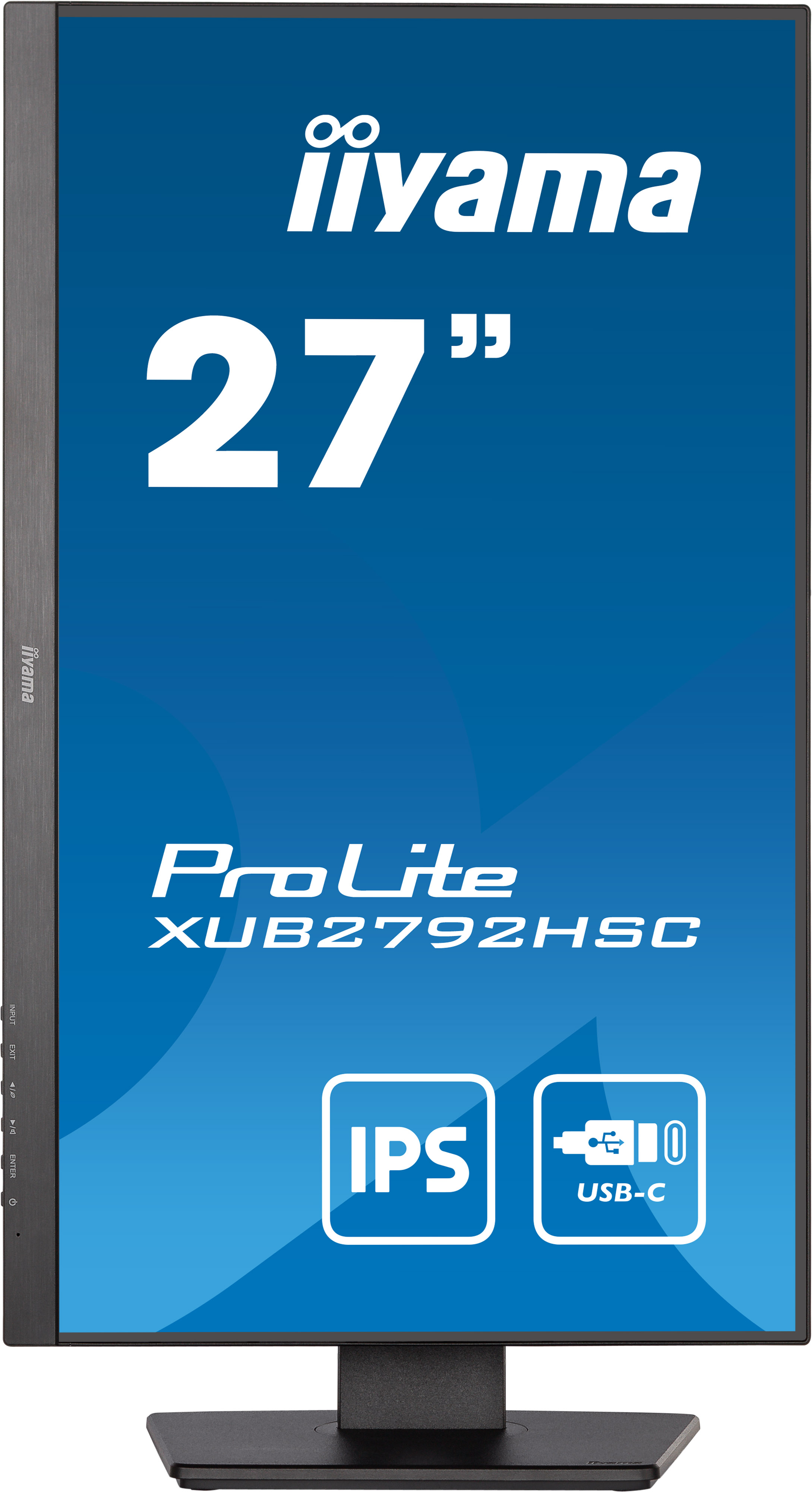 iiyama ProLite XUB2792HSC-B5 27inchIPS met USB-C-connector zwart monitor
