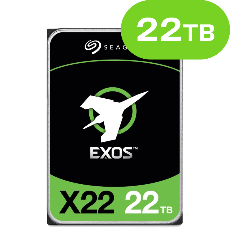 22TB Seagate SATA 6Gb/s Enterprise ST22000NM001E