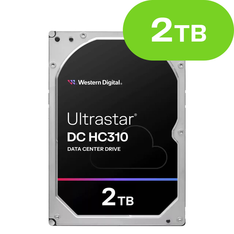 2TB Western Digital Ultrastar DC HC310 (SATA 6Gb/s) 512n SE HUS726T2TALA6L4