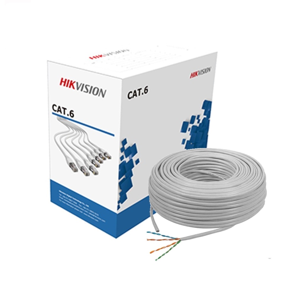 Hikvision DS-1LN6-UE-W UTP CAT 6, 305 meters Core