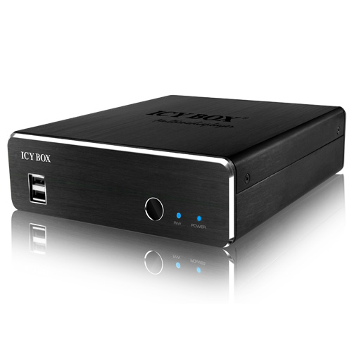 ICY BOX IB-MP309HW-B Networked Media Tank (NMT)