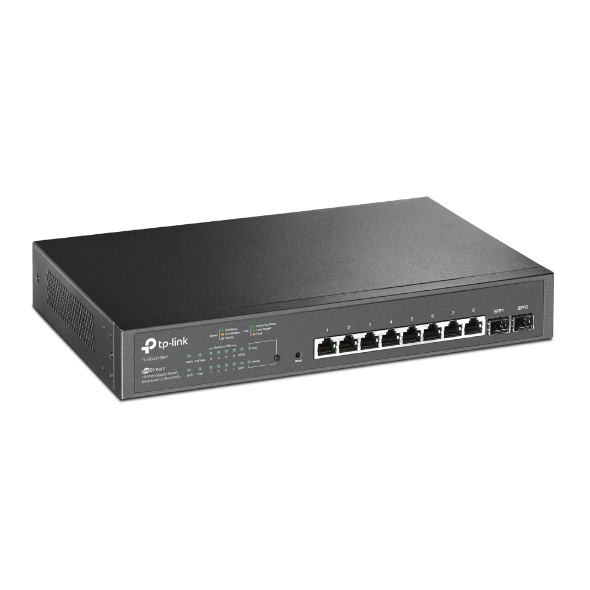 TP-LINK TL-SG2210MP 10-poorts Gigabit Smart-switch TP-LINK TL-SG2210MP 10-poorts Gigabit Smart-switch