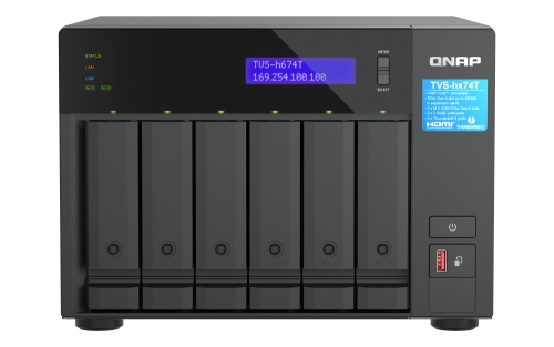 QNAP TVS-h674T-i5-32G 6-bay NAS