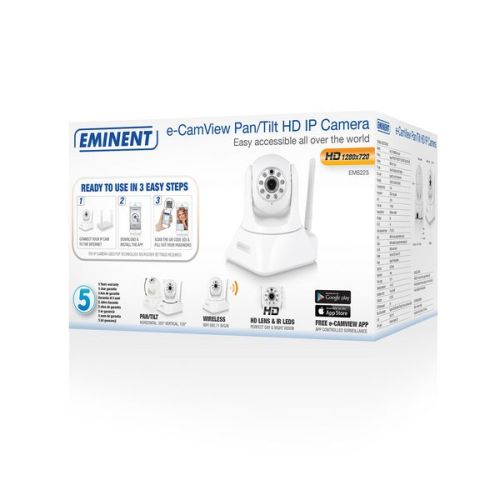 Eminent EM6225 e-CamView Pan/Tilt HD IP Camera