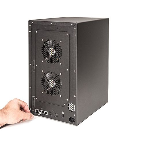 ioSafe 1515+ NAS 20TB (4TBX5) WD RED HDD Fireproof Waterproof 1 Year Basic