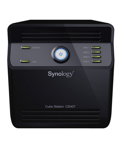 Synology CS407 (500MHz 128MB) met gratis 1 extra camera licentie