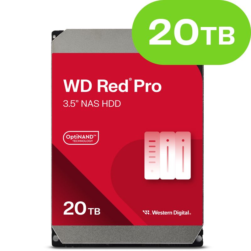 20TB WD RED Pro NAS HDD WD202KFGX